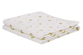 雅氏金色小鹿針織被毯JL2231W 冬日暖意與童趣印花的美好融合